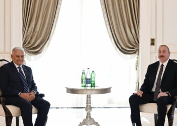 İlham Əliyev Qəbələdə Türk Dövlətləri Təşkilatının Ağsaqqallar Şurasının sədrini qəbul edib