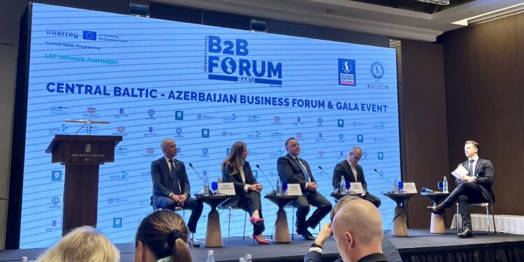 Bakıda “The Central Baltic – Azerbaijan Business Forum & Gala Night” tədbiri keçirilib