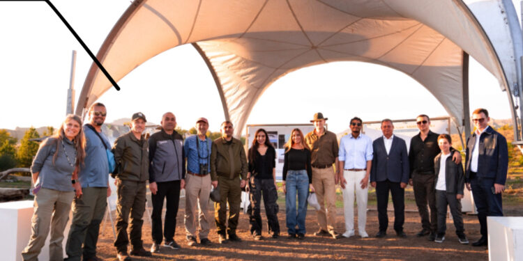 Leyla Əliyeva və Arzu Əliyeva Qax rayonunda Axar-Baxar Milli Parkının açılış mərasimində iştirak ediblər