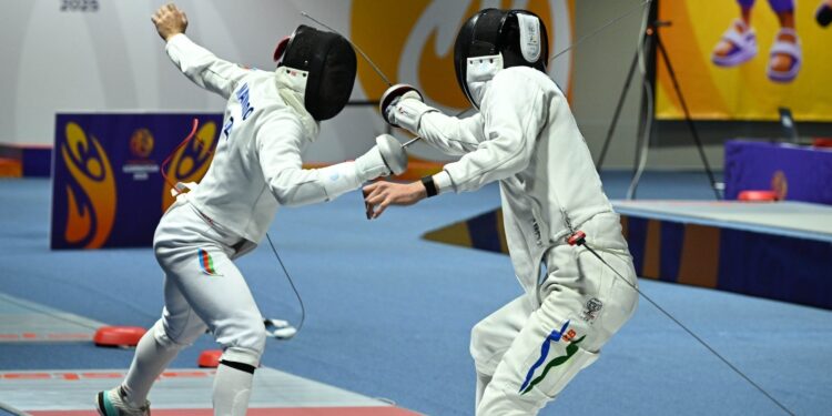 MDB Oyunlarında qılıncoynatmada iki gümüş, bir bürünc medal