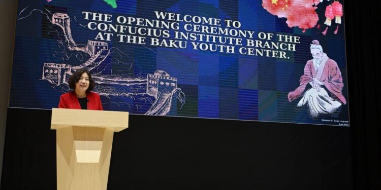 Konfutsi İnstitutunun filialının açılış mərasimi keçirilib