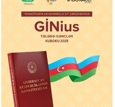 “GİNius tələbə-gənclər kuboku 2025” keçiriləcək