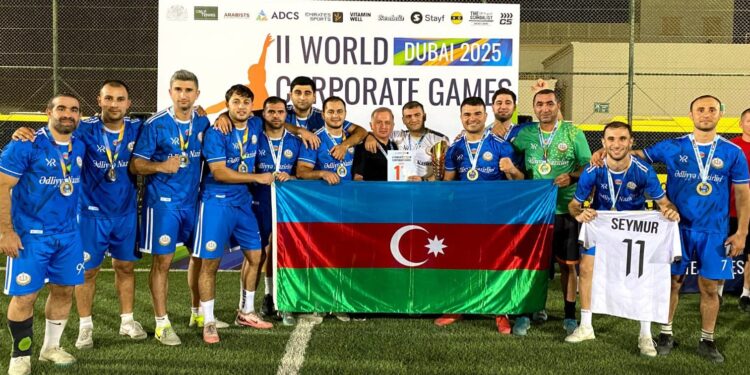 Ədliyyə Nazirliyinin komandası Dubayda qalib olub