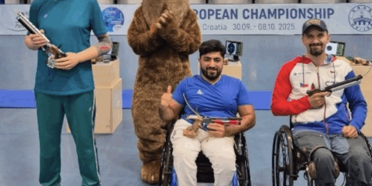 Azərbaycan paragüllə atıcısından üç medal