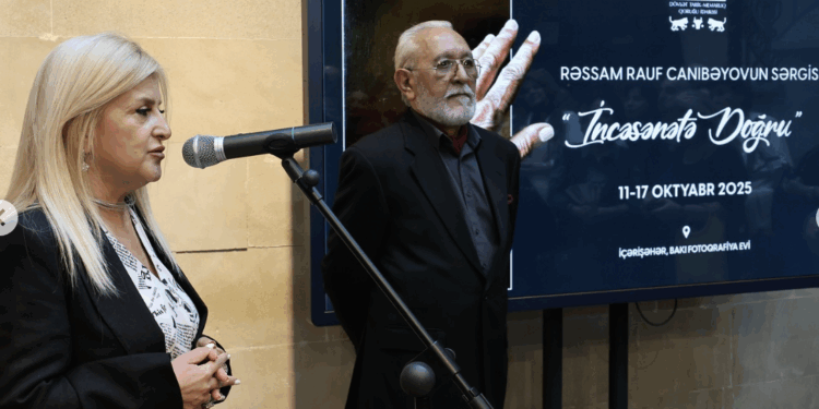 Rauf Canıbəyovun “İncəsənətə doğru” adlı fərdi sərgisi ziyarətçilərə açıq oldu