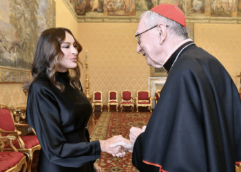 Azərbaycanın Birinci vitse-prezidenti Mehriban Əliyeva Vatikanın dövlət katibi ilə görüşüb