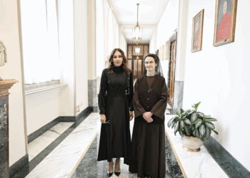 Birinci vitse-prezident Mehriban Əliyevanın Vatikan şəhər-dövlətinin qubernatorluğunun prezidenti ilə görüşü olub