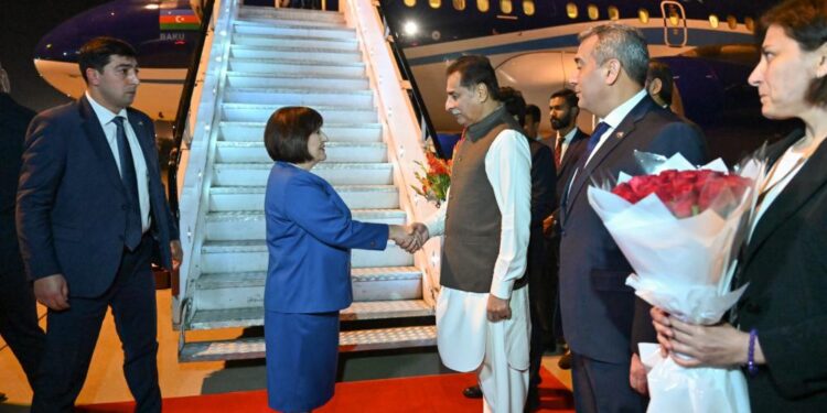 Milli Məclisin sədri Sahibə Qafarova Pakistan İslam Respublikasına işgüzar səfərə gəlib
