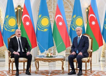 İlham Əliyevin Qazaxıstan Prezidenti Kasım-Jomart Tokayev ilə təkbətək görüşü olub