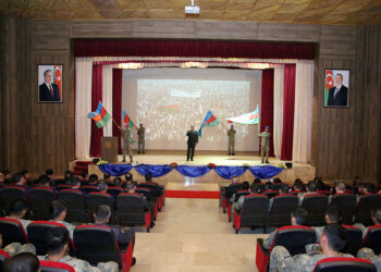 Azərbaycan Ordusunda Müstəqilliyin Bərpası Günü qeyd olunub