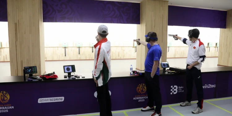 Azərbaycanlı güllə atıcıları III MDB Oyunlar yarışlarını üç medalla başa vurublar