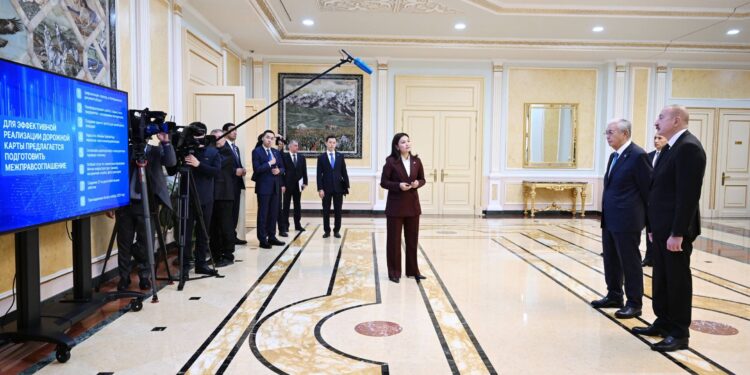 Astanada “Orta dəhlizin inkişafı” birgə layihəsi təqdim edilib