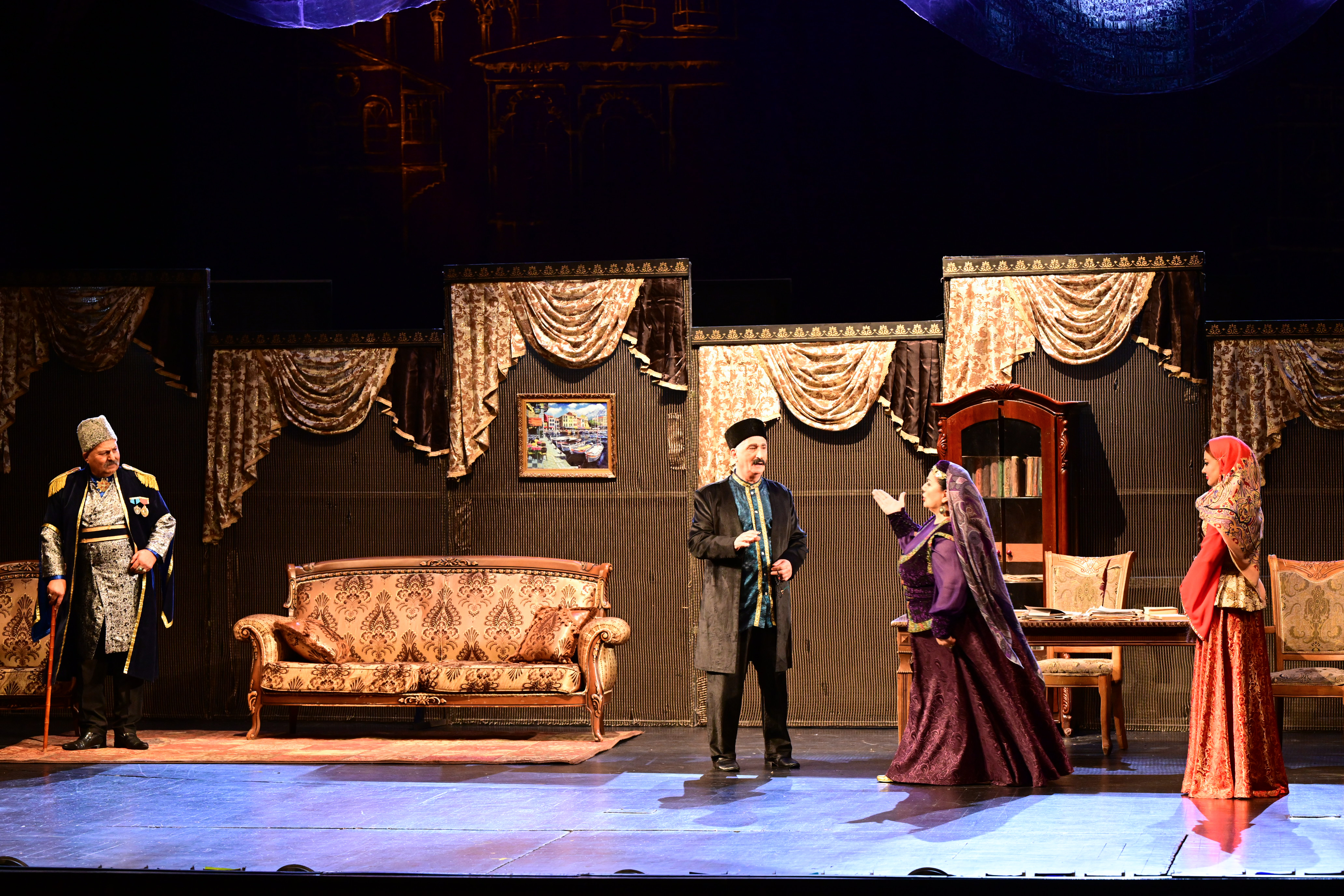 Akademik Milli Dram Teatrında Həsən Həsənovun 85 illik yubileyi qeyd olunub