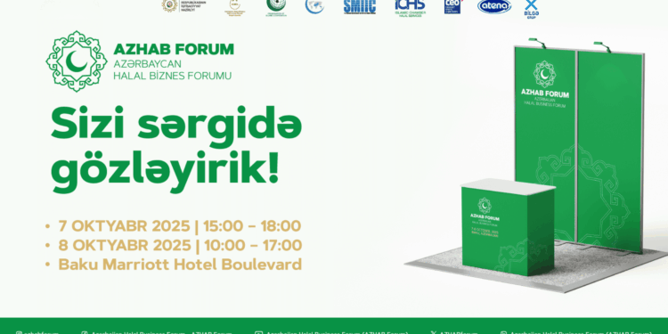 Bakıda Azərbaycan Halal Biznes (AZHAB) Forumu çərçivəsində sərgi təşkil olunacaq