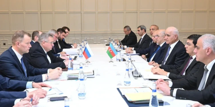 Bakıda Azərbaycan və Rusiya baş nazirlərinin müavinlərinin görüşü olub
