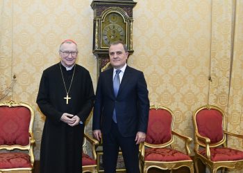 Ceyhun Bayramov Pietro Parolin ilə görüşüb