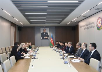 Ceyhun Bayramov ABŞ Dövlət katibinin müavini ilə görüşüb