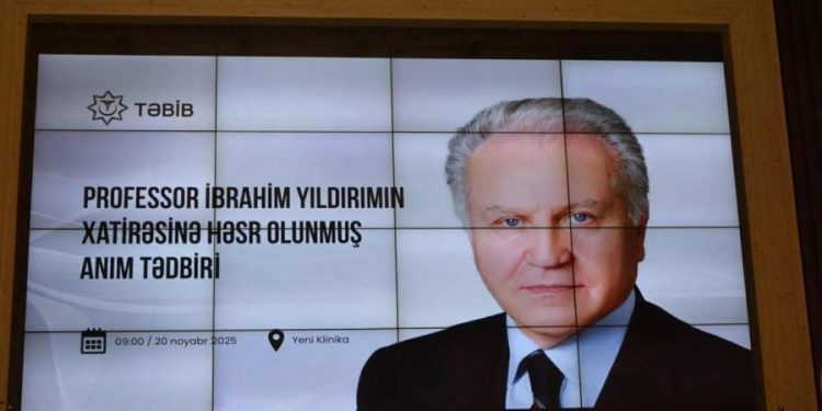 Professor İbrahim Yıldırımın xatirəsi anıldı