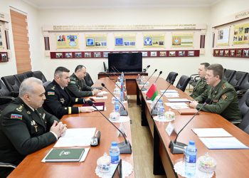 Belarus hərbi mütəxəssisləri Bakıda