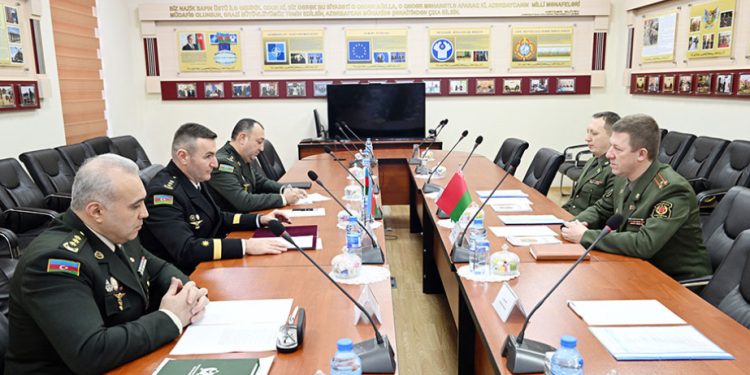 Belarus hərbi mütəxəssisləri Bakıda