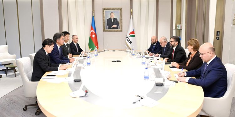 Rövşən Nəcəf Tetsuya Yamada ilə görüşüb