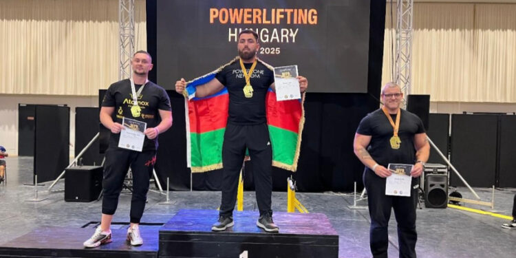 Azərbaycanın stronqmen yığması dünya çempionatında iki qızıl medal qazanıb