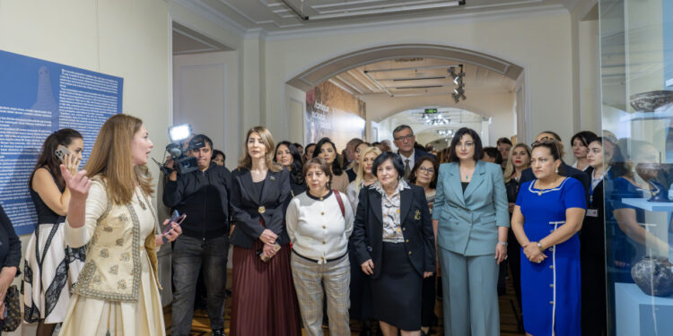 Milli İncəsənət Muzeyində “Azərbaycan incəsənət xəzinəsi” adlı yeni daimi ekspozisiyanın açılış mərasimi keçirilib