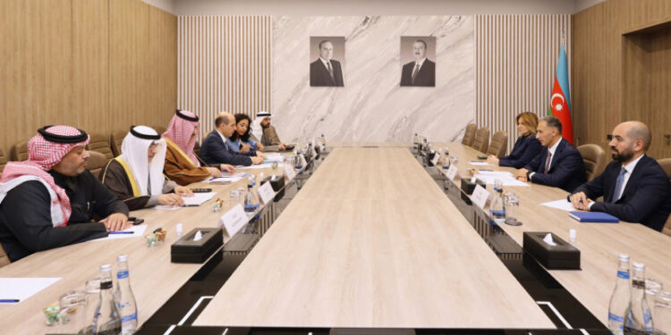 Ərəb ölkələrinin aparıcı inkişaf fondlarının nümayəndələri ilə əməkdaşlığın gücləndirilməsi müzakirə olunub