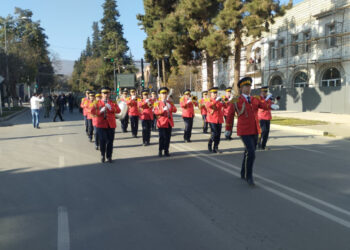 Xankəndidə Zəfər yürüşü