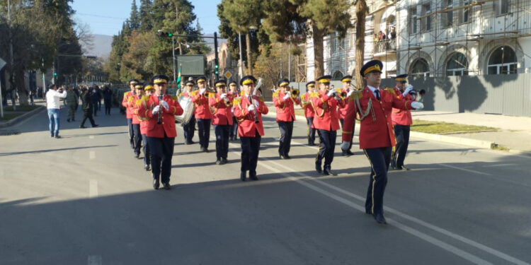 Xankəndidə Zəfər yürüşü