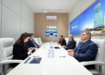 Mikayıl Cabbarov bp şirkətinin hasilat və əməliyyatlar üzrə icraçı vitse-prezidenti ilə görüşüb