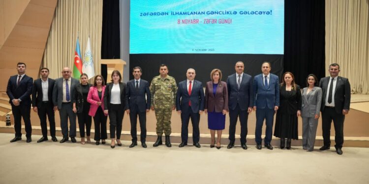 “Zəfərdən ilhamlanan gəncliklə gələcəyə” adlı konfrans keçirilib