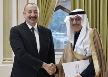 İlham Əliyev Ərəb Koordinasiya Qrupuna daxil olan üzv qurumların rəhbər şəxslərindən ibarət nümayəndə heyətini qəbul edib