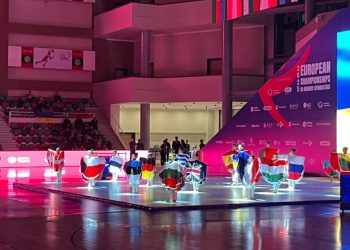 Gəncədə aerobika gimnastikası üzrə Avropa çempionatının açılış mərasimi olub