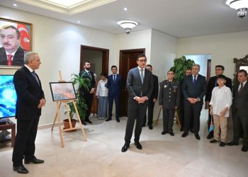 Ər-Riyadda Zəfər Günü və Dövlət Bayrağı Günü münasibətilə tədbir təşkil edilib