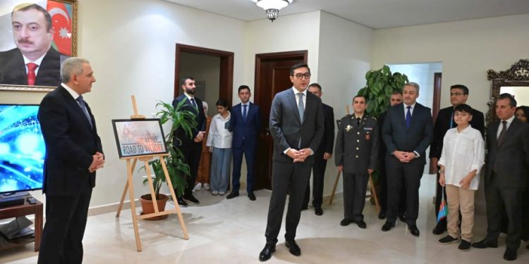 Ər-Riyadda Zəfər Günü və Dövlət Bayrağı Günü münasibətilə tədbir təşkil edilib