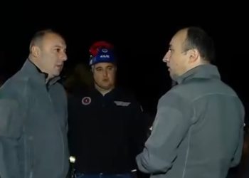 Gürcüstanın daxili işlər naziri təyyarə qəzası baş verən əraziyə gedib