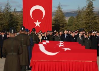 Ankarada hərbçilərlə vida mərasimi keçirilib