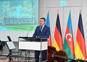 Berlində Zəfər Günü və Üzeyir Hacıbəyovun 140 illik yubileyi qeyd edilib