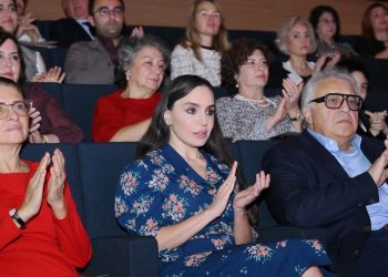 Plasido Dominqo Heydər Əliyev Mərkəzində çıxış edib