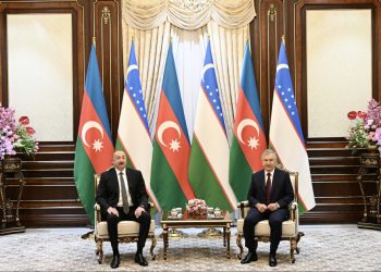 Daşkənddə Azərbaycan Prezidenti İlham Əliyevin Özbəkistan Prezidenti ilə təkbətək görüşü olub