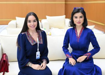 Leyla Əliyeva Saida Mirziyoyeva ilə görüşdü