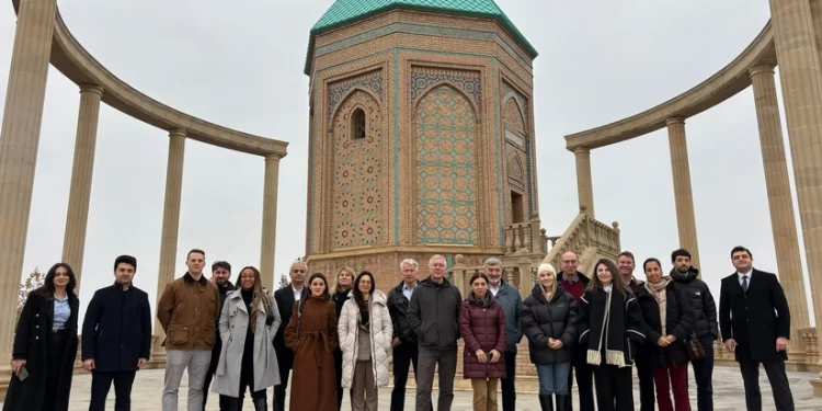 Britaniyanın Azərbaycan üzrə ticarət elçisi Naxçıvanda səfərdədir