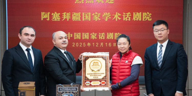 Akademik Milli Dram Teatrı Çin Milli Dram Teatrı ilə əməkdaşlığa başlayır