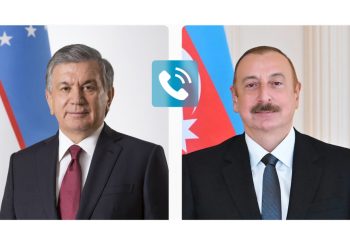 Şavkat Mirziyoyev İlham Əliyevə zəng edib