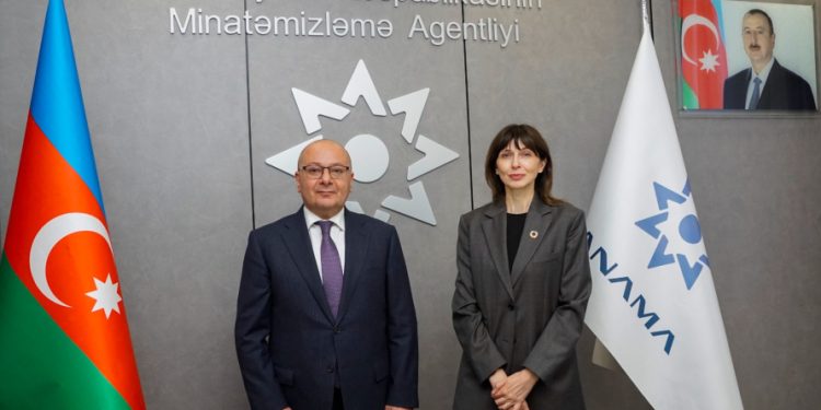 ANAMA sədri Vladanka Andreyeva ilə görüşüb