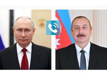 Vladimir Putin İlham Əliyevi təbrik etdi
