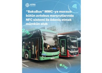 BakuBus-da bank kartı ilə ödəniş artıq mümkündür