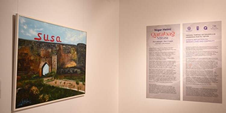 “Qarabağ irsi” adlı fərdi sərgi keçirilib