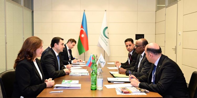 Adil Kərimli İƏT Baş katibinin köməkçisi ilə görüşüb